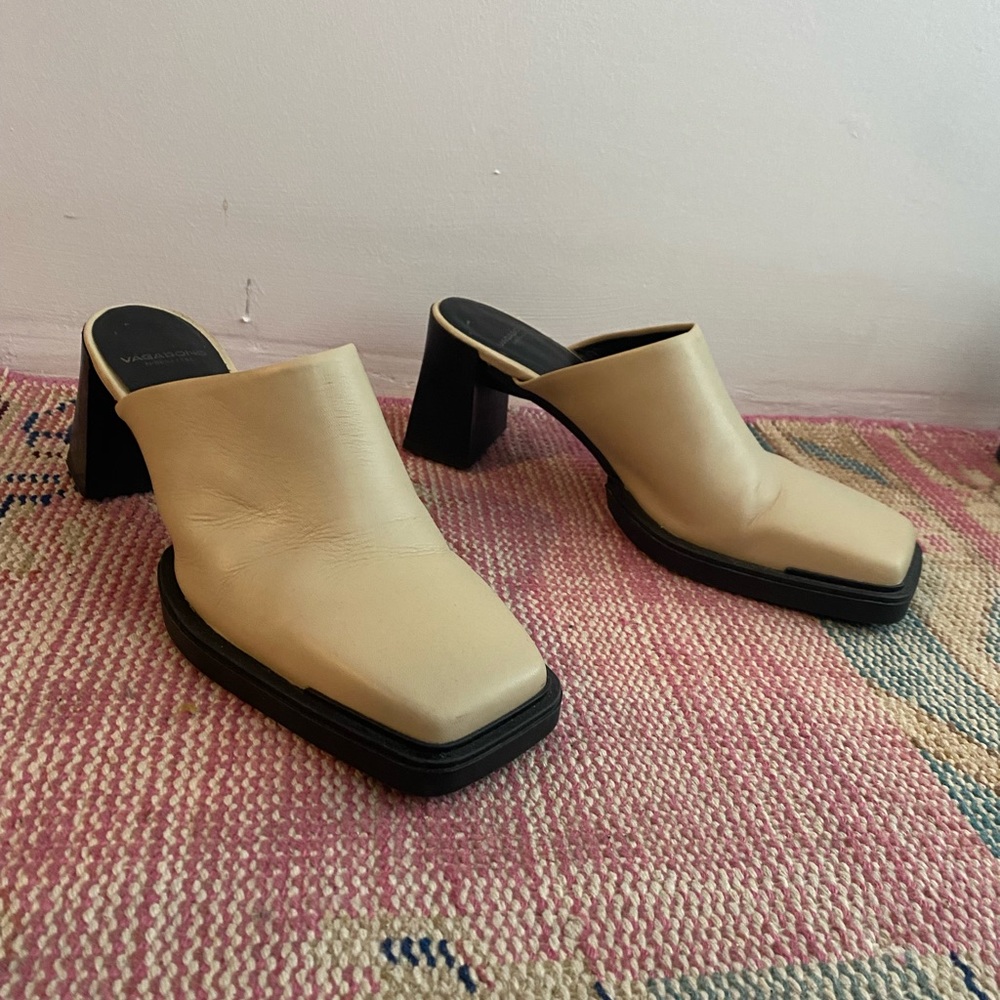 Vagabond edwina leather mules